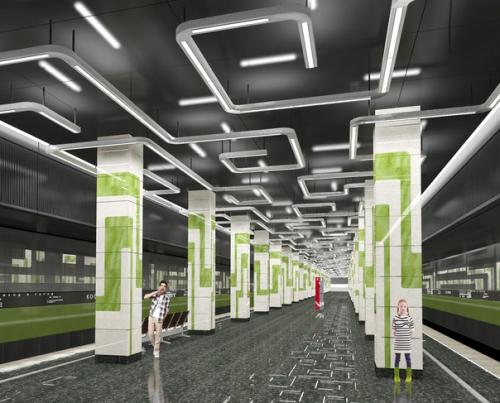 Вот так будут выглядеть 8 станций новой Кожуховской ветки метро. 02