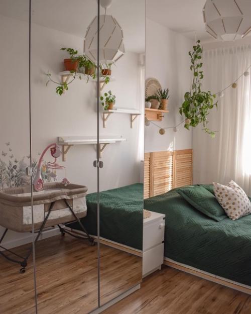 Уютный дизайн квартиры, где растения главный акцент интерьера. 03