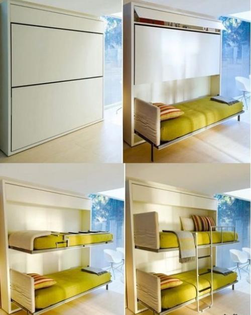 Как спрятать кровать в комнате: 6 интересных советов. 03