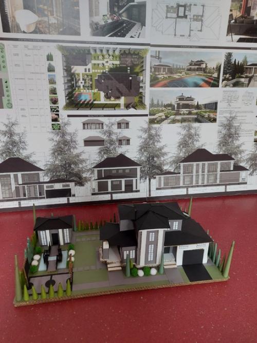 Загородный дом с прилегающей территорией. 01