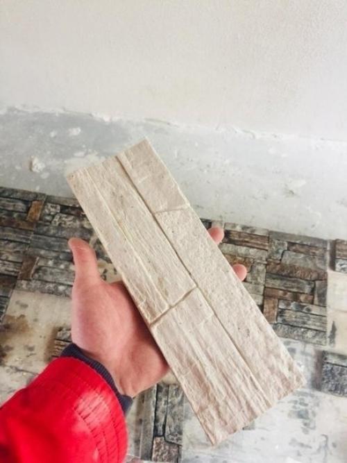 Сделал своими руками кирпичч для облицовки дома. 01