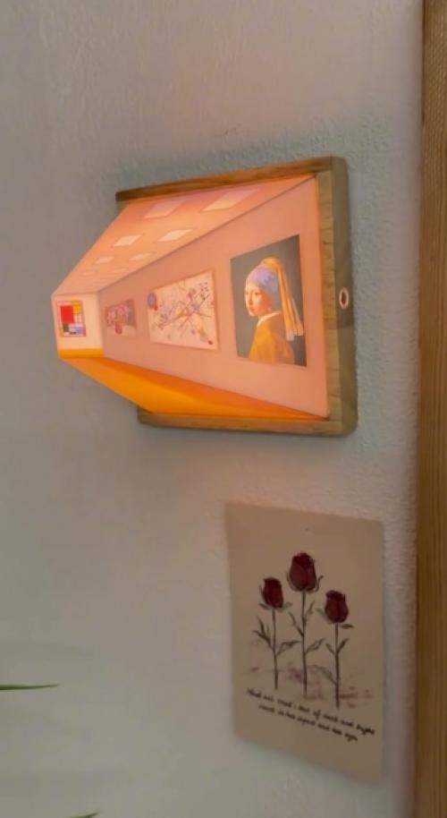 Американские дизайнеры впечатляющие ночники в виде визуальной иллюзии коридоров создали. 02