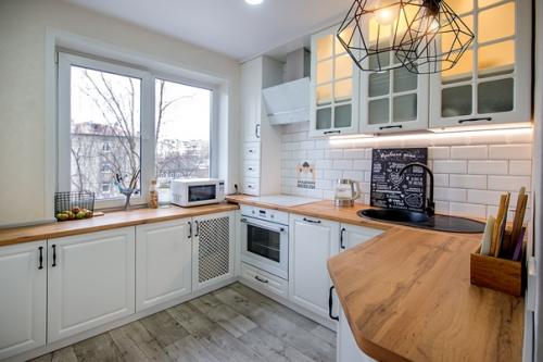 Одно из самых красивых сочетаний цветов - белый и Дерево. 08