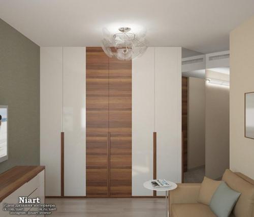 Дизайн интерьера квартиры - студии 25 кв. 01