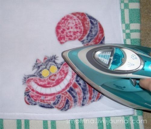 Как рисовать на одежде. 07