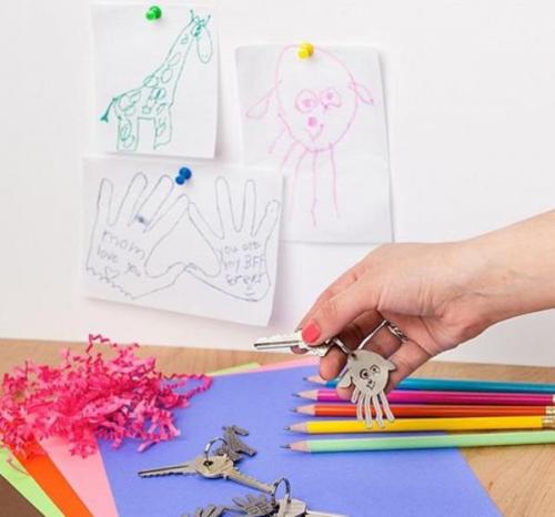 Оригинальные идеи, как сохранить детский рисунок. 02