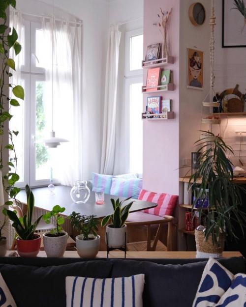 Кирпичная стена как главный акцент в дизайне берлинской квартиры. 06