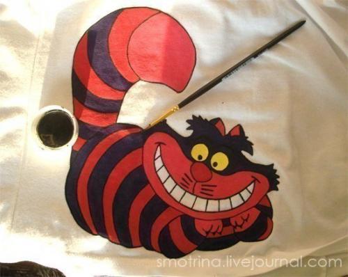 Как рисовать на одежде. 06