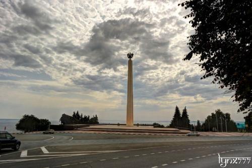 Ульяновск.  Музей Конспиративная Квартира Симбирской Группы Рсдрп и обелиск вечной славы на площади победы. 03