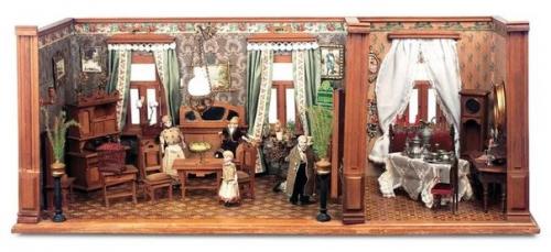 Старинные детские игрушки и домики. 05