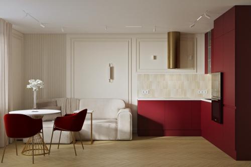 Новый пост - обзор гостиной с кухней, или еврогостиной для мужчины и женщины! 03