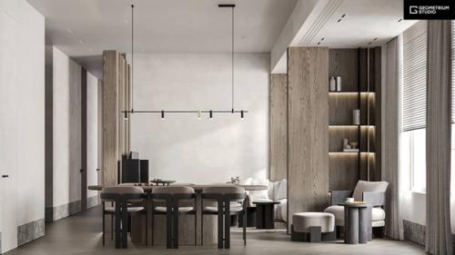 Дизайнгостиной интерьеркухни.  Что делать семейной паре, если предпочтения в интерьере у них расходятся? 06