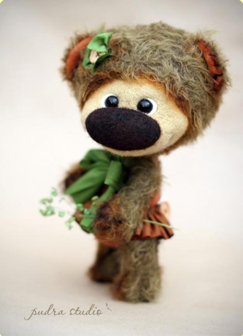 Чудесные мишки от Ирмы папейкайте (Pudra Studio). 04