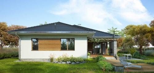 План и фасады польского дома оберон. 03 План и фасады польского дома оберон. 03