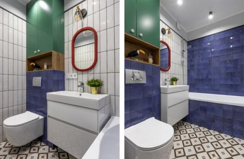 Однокомнатная квартира с интересным зонированием и ярким интерьером. 07 Однокомнатная квартира с интересным зонированием и ярким интерьером. 07