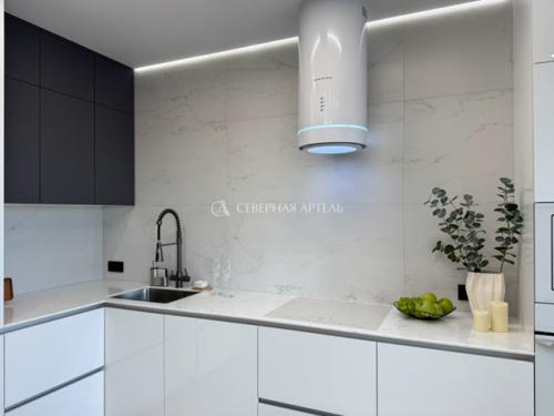 Какой кухонный гарнитур у человека, который ежедневно спасает жизни? 06