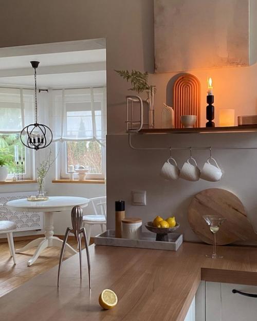 Спокойствие и умиротворение: нежный скандинавский интерьер в приятной серой гамме. 07