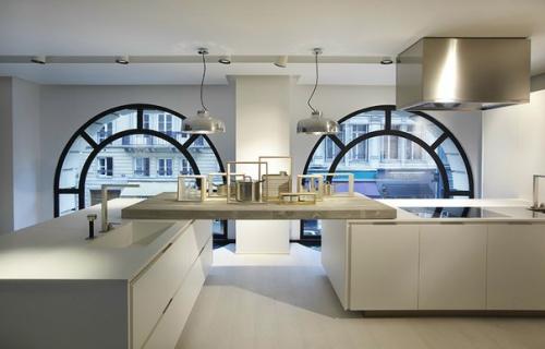 Флагмансикй Магазин Poliform Varenna в Париже.