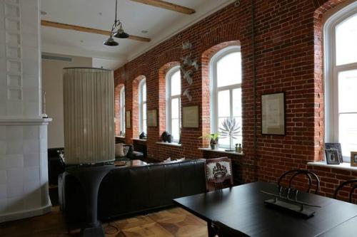 Трехуровневая квартира в особняке в Москве. 03