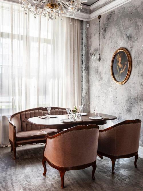 Интерьер в стиле Разрушенного Замка: как соединить роскошь и брутальность. 03