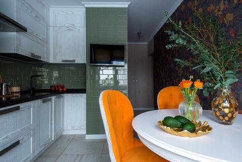 Дизайн двухкомнатной квартиры, 53 кв.