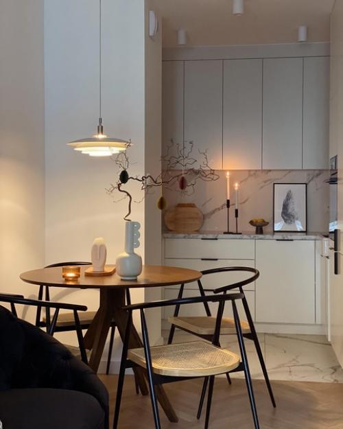 Спокойствие и умиротворение: нежный скандинавский интерьер в приятной серой гамме. 03