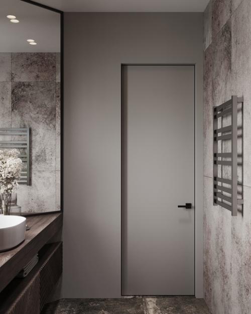 Гостевая ванная комната в проекте загородного дома. 04