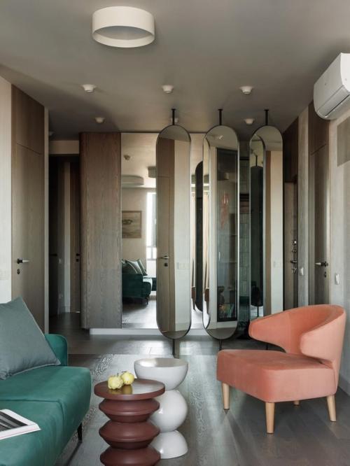 Интерьер без белого: когда цвет - необходимость. 07