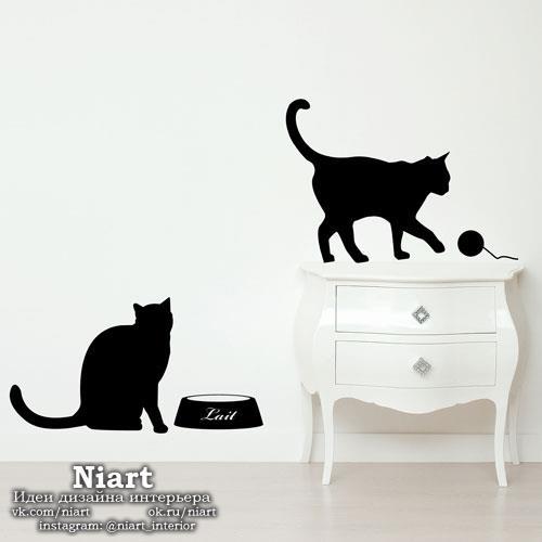 Интерьеры с кошечками. 04