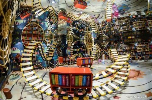 В международный день книги в Китае открылся Самый Красивый Книжный Магазин - Zhongshuge Bookstore, г. ганджоу. 02