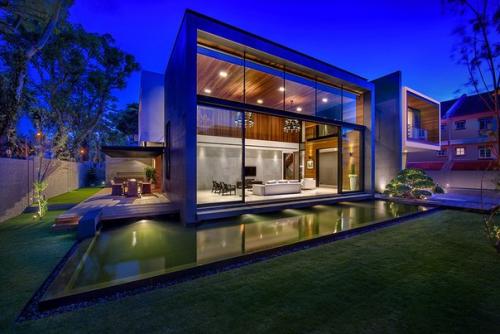 Особняк Mimosa Road в Сингапуре. 01