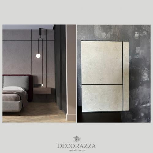 В проекте своей квартиры в Самаре блогер - миллионник Дарья лето использовала микс материала Art Beton и лессировки Cera D cor. 01