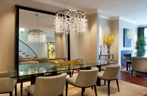 Большие напольные зеркала в интерьере. 02