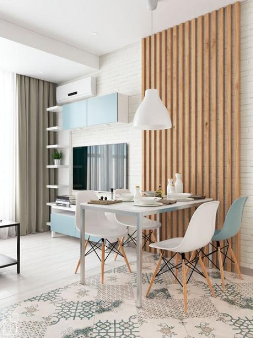 На первый взгляд этот интерьер спокойным и демократичным кажется. 03