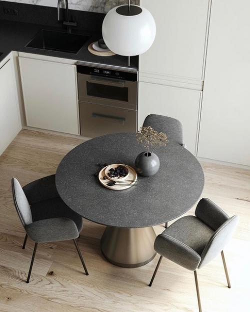 Элегантный минимализм: квартира площадью 43 м с открытой планировкой. 05