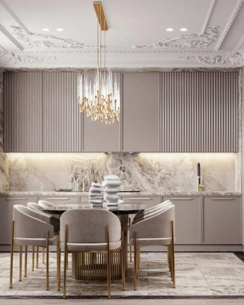 Дизайн интерьера в стиле современной классики. 05