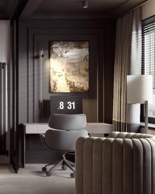 Дизайн интерьера в стиле современной классики. 03