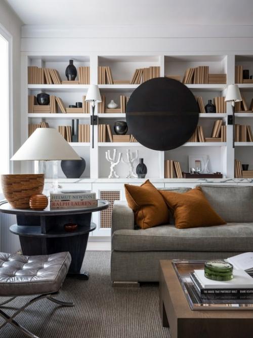 Стильный интерьер квартиры с мужским характером в Нью-йорке от талантливых дизайнеров и архитекторов из бюро Bhdm Design. 07