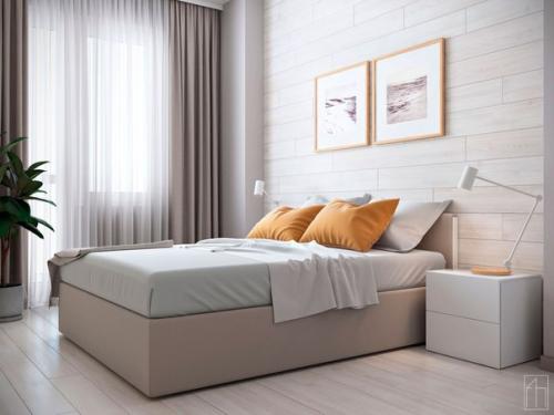 На первый взгляд этот интерьер спокойным и демократичным кажется. 04