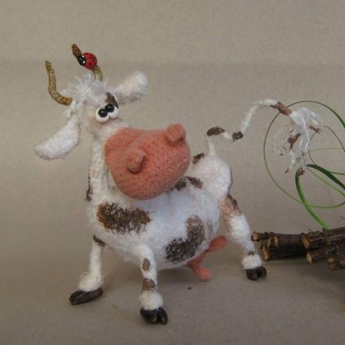 Вязанные бурёнки от Pertseva_Svetlana. 01