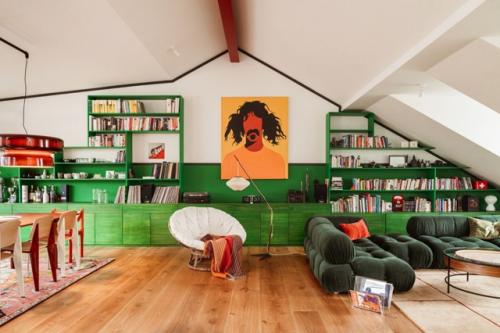 Максимум цвета: интерьер, где белому не место. 01