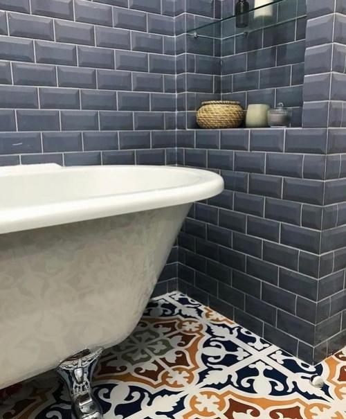 Дизайн - проект ванной комнаты. 01