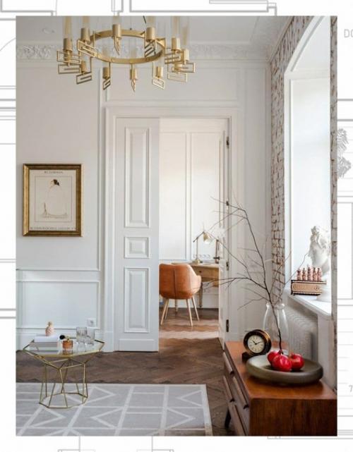 Квартира в дореволюционном доме в центре Москвы находится. 01