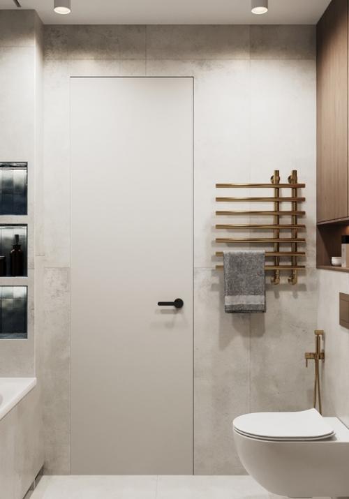 Светлый, спокойный и функциональный интерьер детской 11, 7 кв. 07