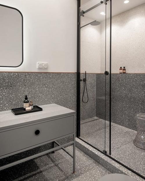 Минималистичный интерьер с винтажными акцентами. 08