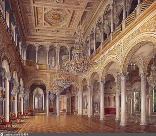 27 июня 1754 года императрица Елизавета Петровна утвердила проект зимнего дворца. 09