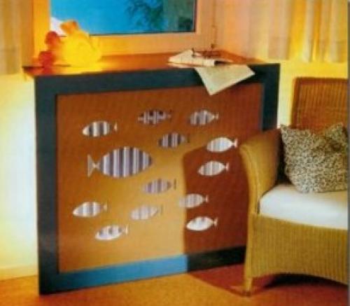 Как спрятать радиатор отопления. 01