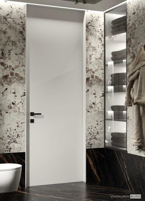 Стильный интерьер ванной комнаты в ЖК Forum - City. 02