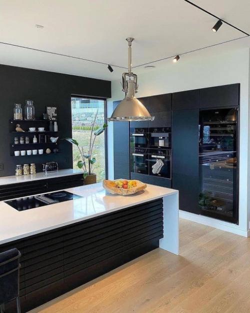 Современный интерьер загородного дома с невероятным Видом. 03