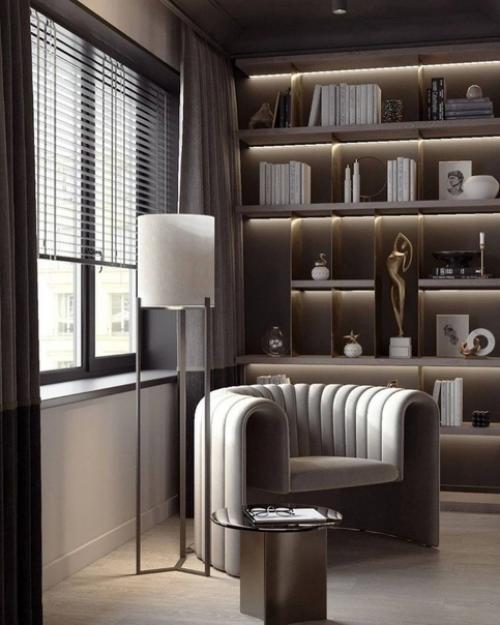 Дизайн интерьера в стиле современной классики. 02